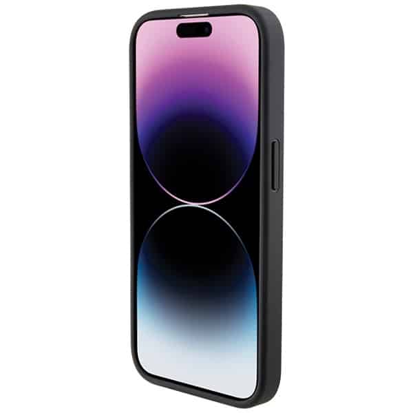 BMW Leather Blue Dots - θήκη για Apple iPhone 15 Pro Max - Μαύρο - Image 5