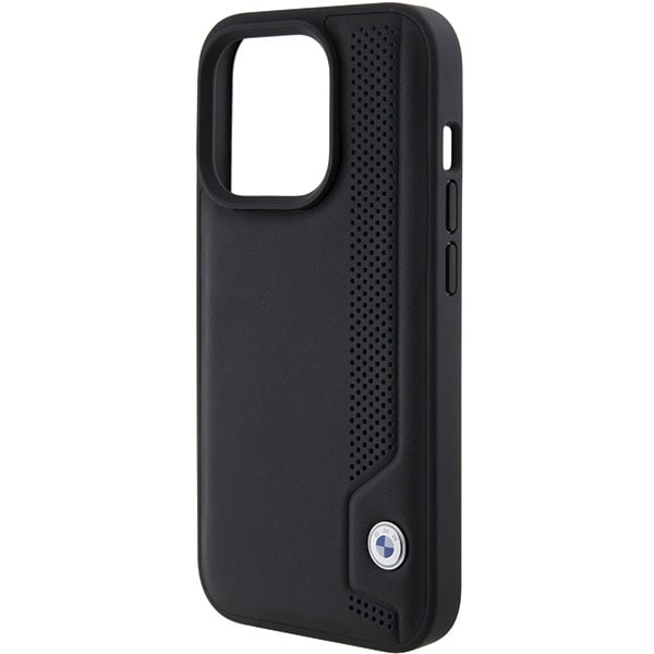 BMW Leather Blue Dots - θήκη για Apple iPhone 15 Pro Max - Μαύρο - Image 6