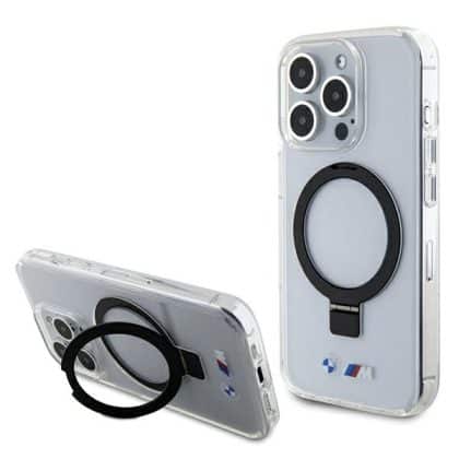 BMW Ring Stand M Collection MagSafe - θήκη για Apple iPhone 15 Pro - Διάφανο