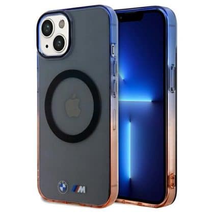 BMW Gradient Bumper MagSafe - θήκη για Apple iPhone 15 Plus - Γκρι