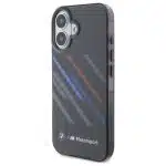 BMW Motorsport IML Random Stripes - θήκη για Apple iPhone 16 - Μαύρο - Image 2