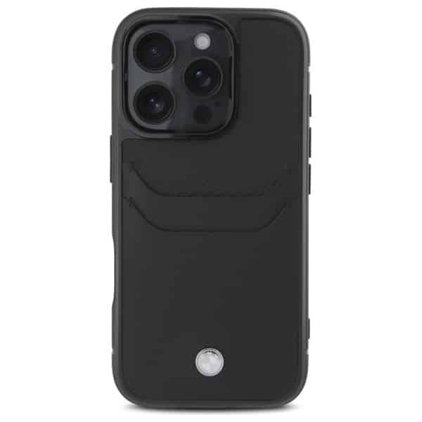BMW Sign Leather Cardslot - θήκη για Apple iPhone 16 Pro Max - Μαύρο - Image 3