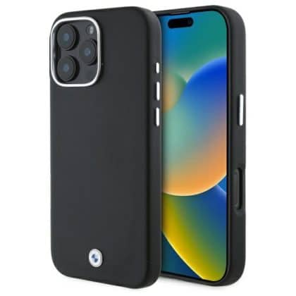 BMW Sign Full Wrapped Metal MagSafe - θήκη για Apple iPhone 16 Pro Max - Μαύρο