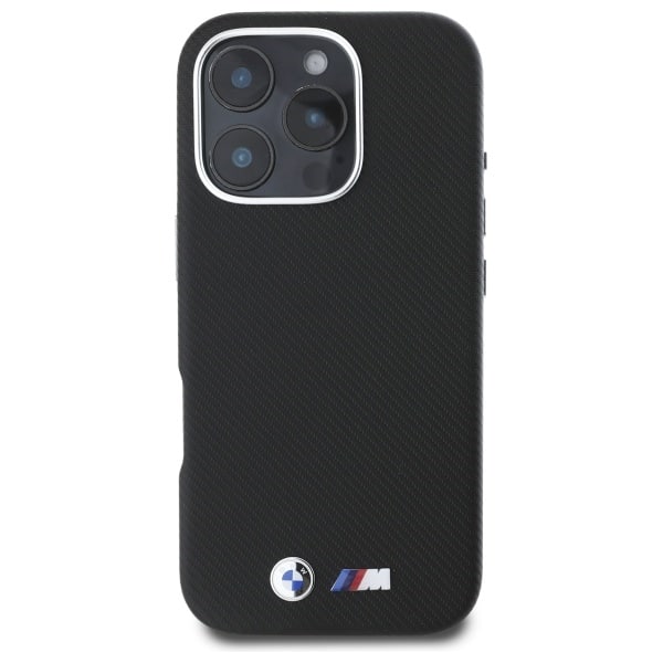 BMW M Edition Kevlar wrapped metal - θήκη για Apple iPhone 16 Pro Max - Μαύρο - Image 3