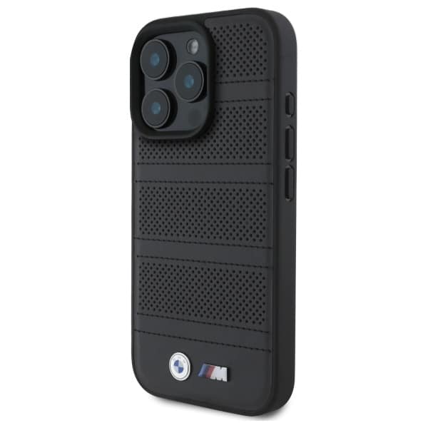 BMW M Perforated And Stitched Line MagSafe - θήκη για Apple iPhone 16 Pro Max - Μαύρο - Image 2