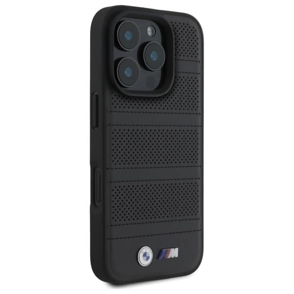 BMW M Perforated And Stitched Line MagSafe - θήκη για Apple iPhone 16 Pro Max - Μαύρο - Image 4