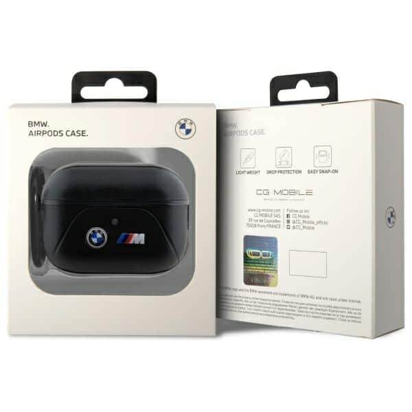 BMW BMAP222PVTK AirPods Pro 2 (2022/2023) θήκη μαύρη/black Curved Line - Image 4