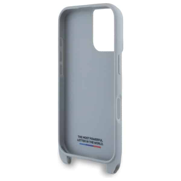 BMW M Edition Carbon Stripe & Strap - θήκη για Apple iPhone 16 - Γκρι - Image 6