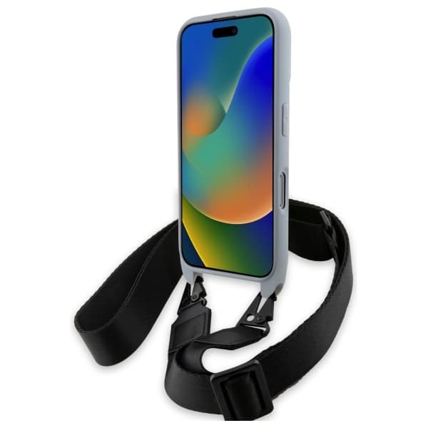 BMW M Edition Carbon Stripe & Strap - θήκη για Apple iPhone 16 Pro - Γκρι - Image 4