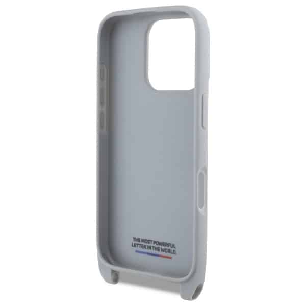 BMW M Edition Carbon Stripe & Strap - θήκη για Apple iPhone 16 Pro - Γκρι - Image 6