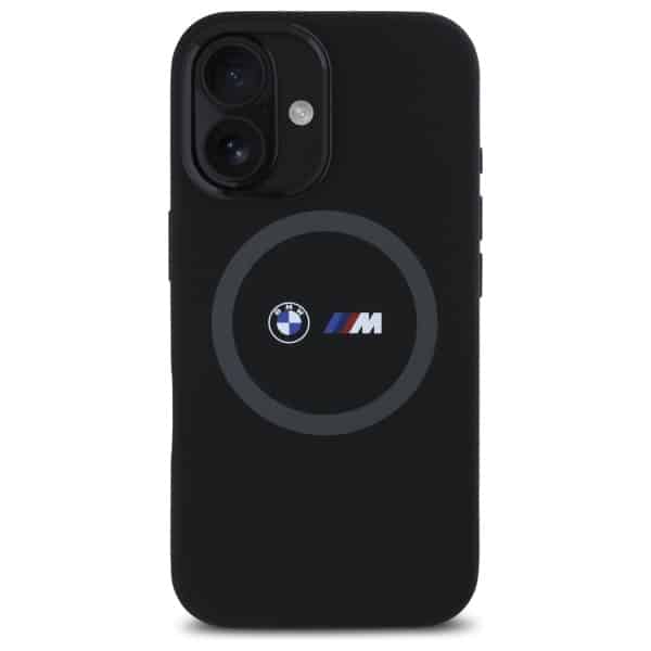 BMW Silicone Printed Ring MagSafe - θήκη για Apple iPhone 16 - Μαύρο - Image 3