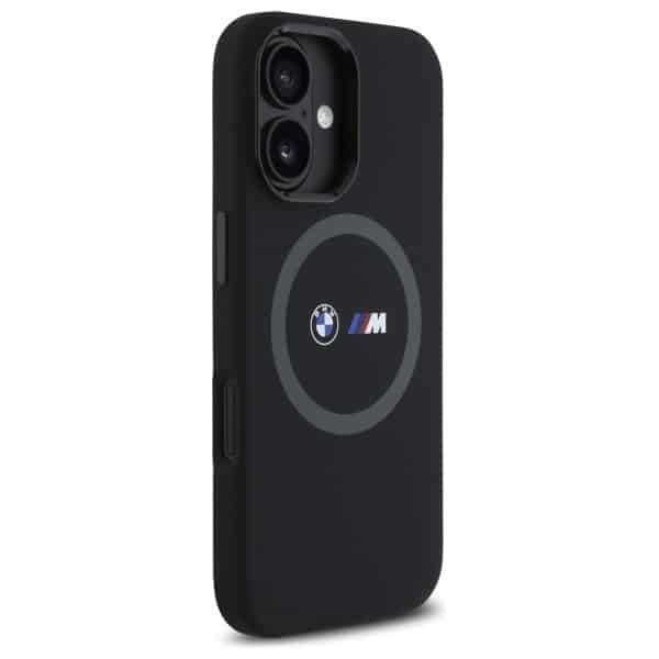 BMW Silicone Printed Ring MagSafe - θήκη για Apple iPhone 16 - Μαύρο - Image 4