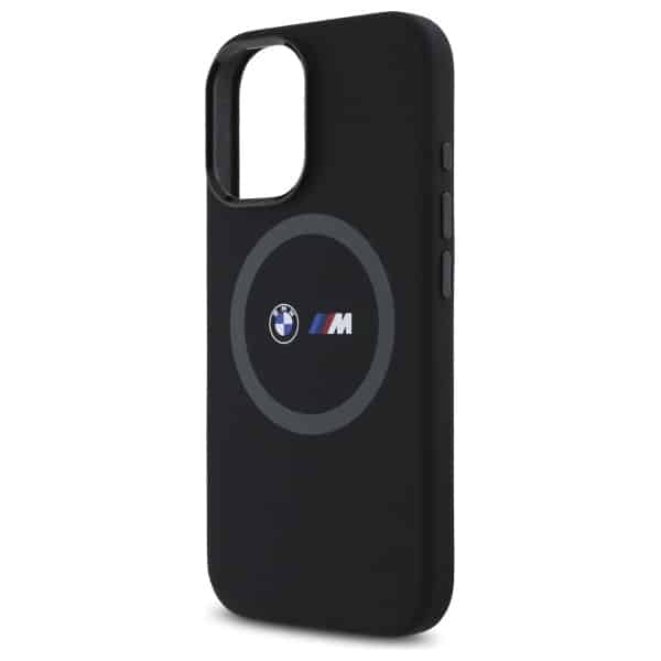 BMW Silicone Printed Ring MagSafe - θήκη για Apple iPhone 16 - Μαύρο - Image 6