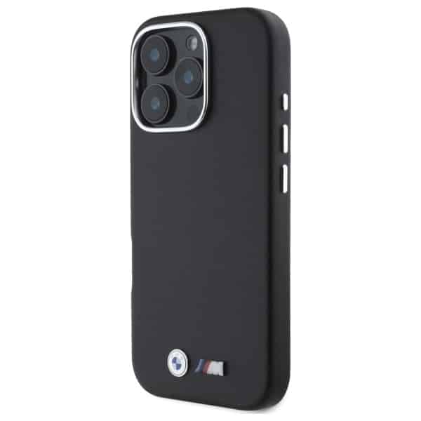 BMW M Smooth Full Wrapped Metal - θήκη για Apple iPhone 16 Pro - Μαύρο - Image 2