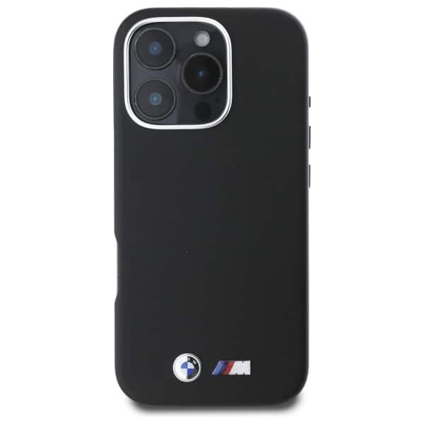 BMW M Smooth Full Wrapped Metal - θήκη για Apple iPhone 16 Pro - Μαύρο - Image 3