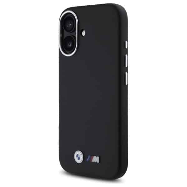 BMW M Smooth Full Wrapped Metal - θήκη για Apple iPhone 16 - Μαύρο - Image 2