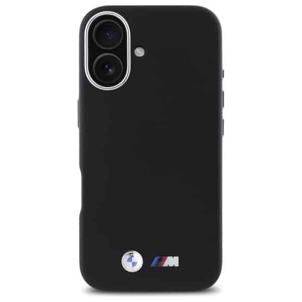 BMW M Smooth Full Wrapped Metal - θήκη για Apple iPhone 16 - Μαύρο - Image 3