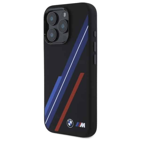 BMW Silicone Random Lines MagSafe - θήκη για Apple iPhone 16 Pro Max - Μαύρο - Image 2