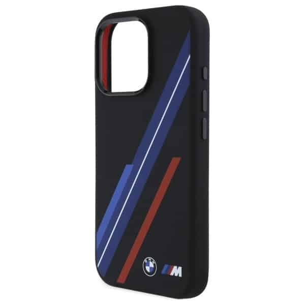BMW Silicone Random Lines MagSafe - θήκη για Apple iPhone 16 Pro Max - Μαύρο - Image 6