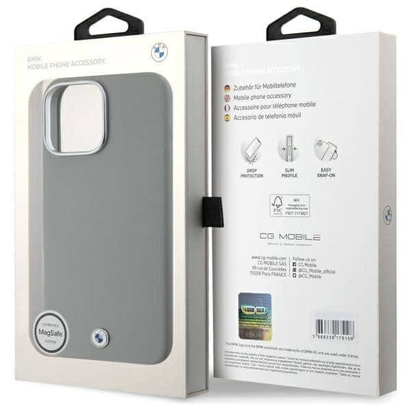 BMW Sign Full Wrapped Metal MagSafe - θήκη για Apple iPhone 16 Pro Max - Γκρι - Image 8