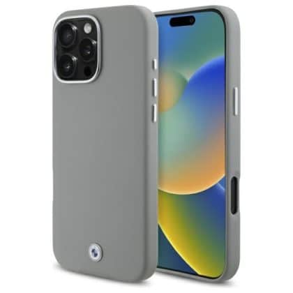 BMW Sign Full Wrapped Metal MagSafe - θήκη για Apple iPhone 16 Pro Max - Γκρι