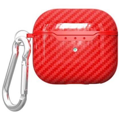 Beline AirPods Carbon Cover Air Pods 4 κόκκινο