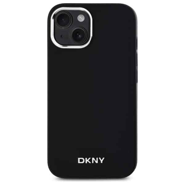 DKNY Plain Logo MagSafe - θήκη για Apple iPhone 14 - Μαύρο - Image 3
