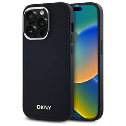 DKNY Plain Logo MagSafe - θήκη για Apple iPhone 14 Pro - Μαύρο