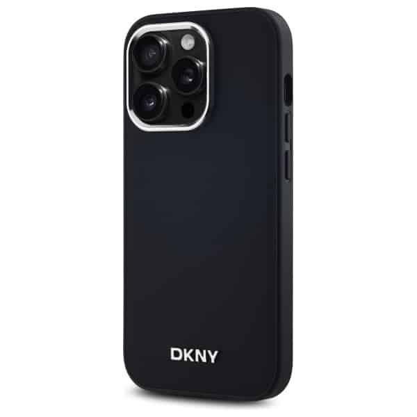DKNY Plain Logo MagSafe - θήκη για Apple iPhone 14 Pro - Μαύρο - Image 2