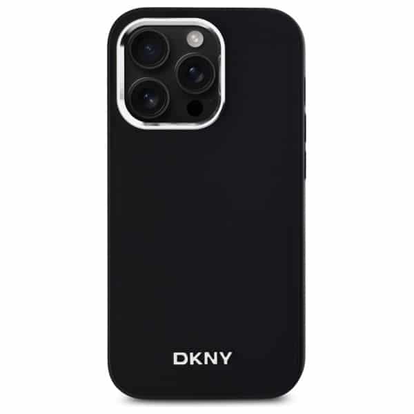 DKNY Plain Logo MagSafe - θήκη για Apple iPhone 14 Pro - Μαύρο - Image 3
