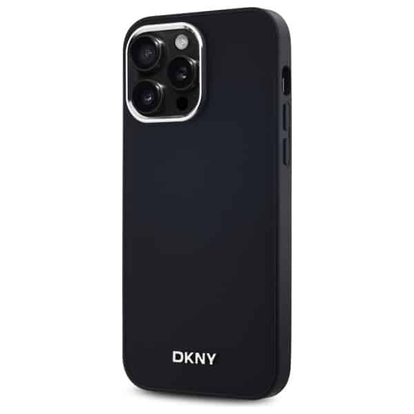 DKNY Απλό Ασημένιο Λογότυπο MagSafe - θήκη για Apple iPhone 14 Pro Max - Μαύρο - Image 2