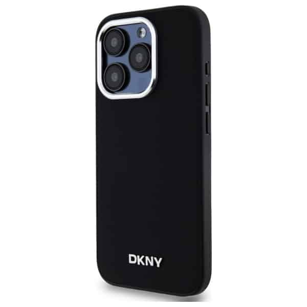 DKNY Plain Logo - θήκη για Apple iPhone 15 Pro Max - Μαύρο - Image 2