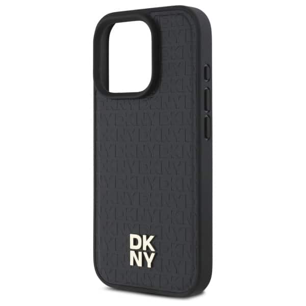 DKNY Repeat Pattern Stack Logo MagSafe - θήκη για Apple iPhone 16 Pro - Μαύρο - Image 6