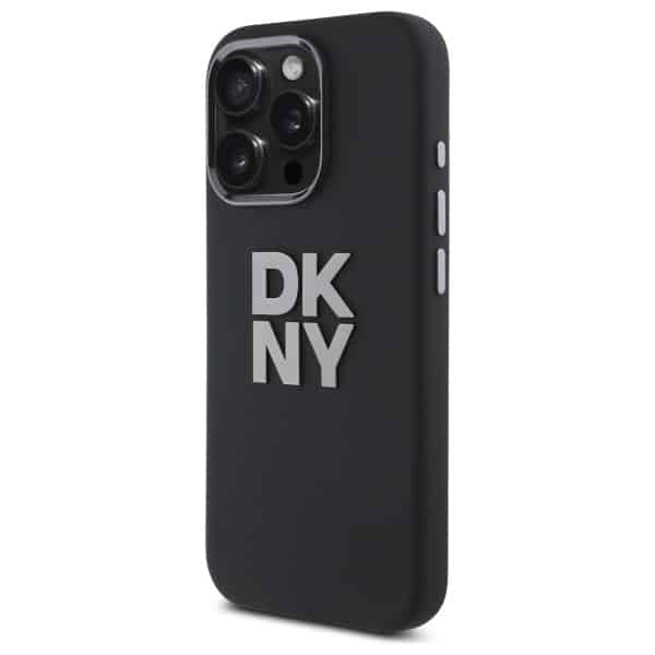 DKNY Liquid Silicone Metal Logo - θήκη για Apple iPhone 16 Pro Max - Μαύρο - Image 2
