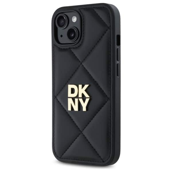 DKNY Quilted Stack - θήκη για Apple iPhone 15 - Μαύρο - Image 2