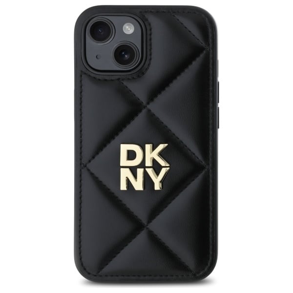 DKNY Quilted Stack - θήκη για Apple iPhone 15 - Μαύρο - Image 3