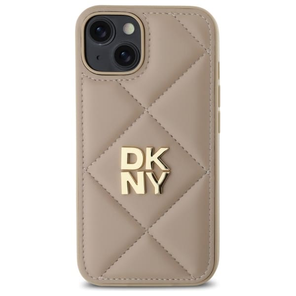 DKNY Quilted Stack Logo - θήκη για Apple iPhone 14 - Διάφανο - Image 3