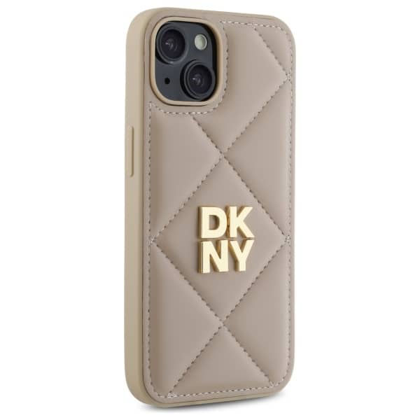 DKNY Quilted Stack Logo - θήκη για Apple iPhone 14 - Διάφανο - Image 4