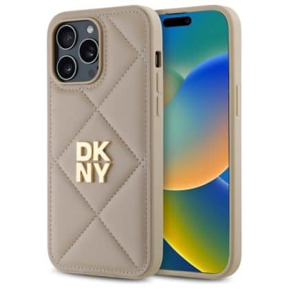 DKNY Quilted Stack Logo - θήκη για Apple iPhone 14 Pro - Πολύχρωμο