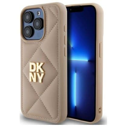 DKNY Quilted Stack Logo - θήκη για Apple iPhone 15 Pro Max - Διάφανο