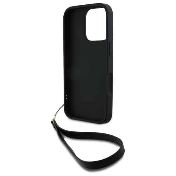 DKNY Wrist Strap Stock Logo - θήκη για Apple iPhone 16 Pro Max - Μαύρο - Image 6