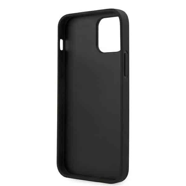 Guess Saffiano Vintage - θήκη για Apple iPhone 12 Pro Max - Μαύρο - Image 7