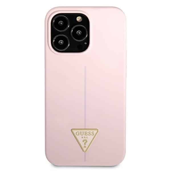 Guess Silicone Triangle - θήκη για Apple iPhone 13 Pro / - Μωβ - Image 3