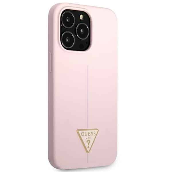 Guess Silicone Triangle - θήκη για Apple iPhone 13 Pro / - Μωβ - Image 4