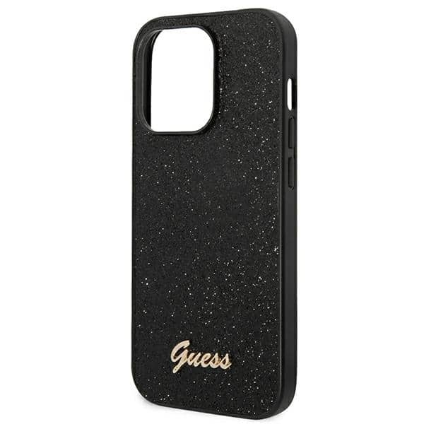 Guess - Glitter Script - Apple iPhone 14 Pro Max - Μαύρο - Image 6