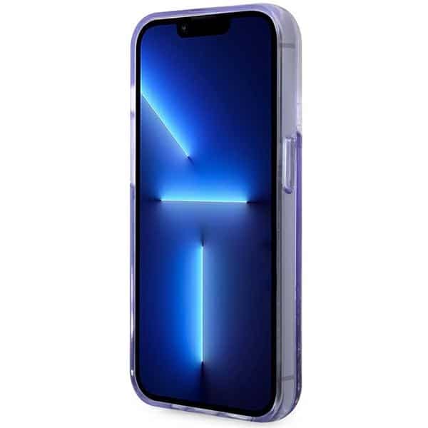 Guess Liquid Glitter - θήκη για Apple iPhone 14 Pro - Μωβ - Image 5