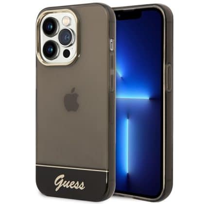 Guess Translucent - θήκη για Apple iPhone 14 Pro - Μαύρο