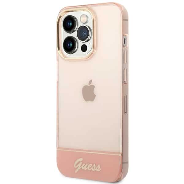 Guess - Translucent - Apple iPhone 14 Pro Max - Ροζ - Image 2