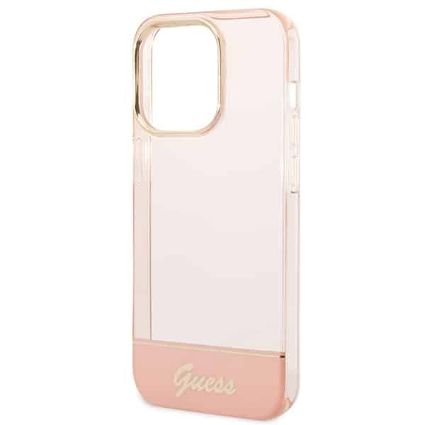 Guess - Translucent - Apple iPhone 14 Pro Max - Ροζ - Image 6
