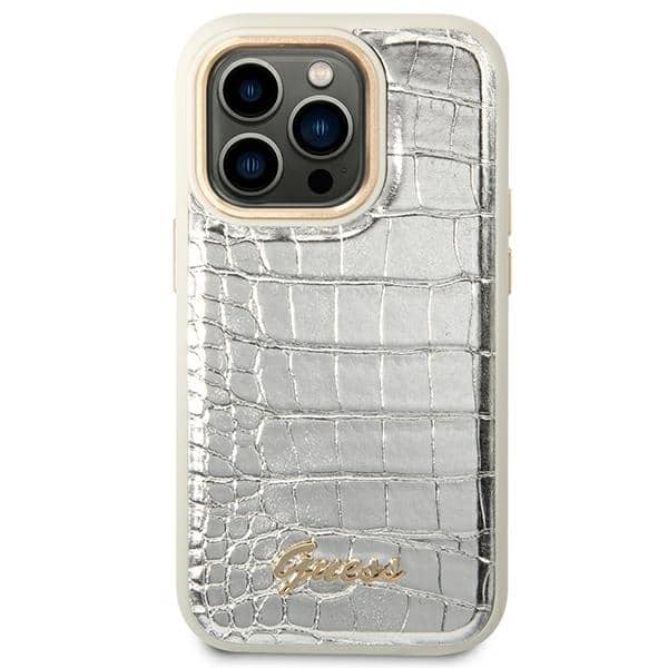 Guess Croco - θήκη για Apple iPhone 14 Pro - Διάφανο - Image 3